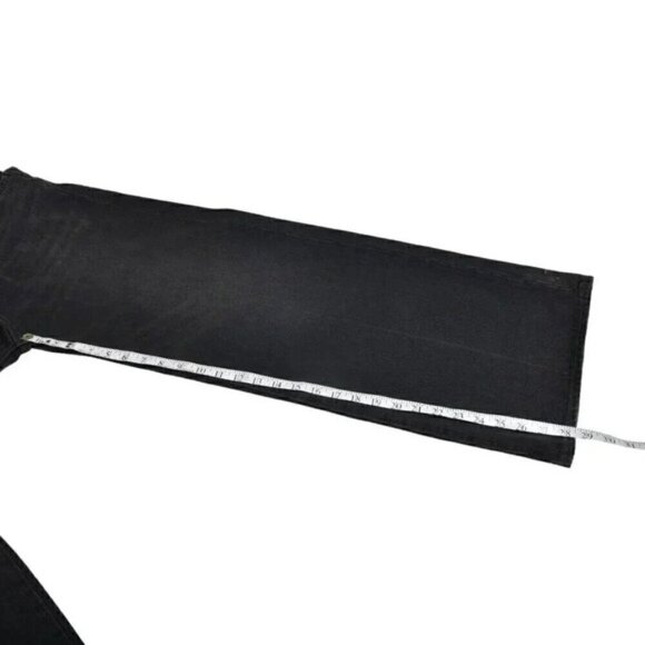 NWT Old Navy Baggy Wide Leg High Rise Black Jeans Kids Size 18 - Picture 11 of 12